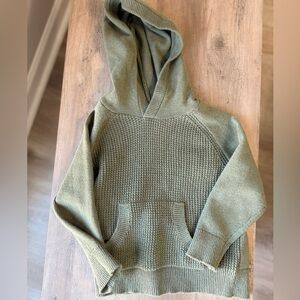Cat & Jack Green Knit Hoodie